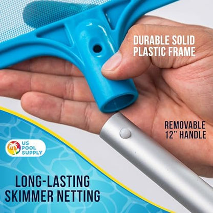 U.S. Pool Supply Professional Spa, Hot Tub, Pool Hand Leaf Skimmer Net, 26"