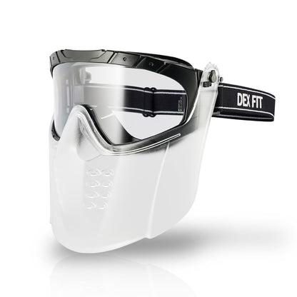 SG220 Plus Full Face Safety Goggles with Detachable Shield