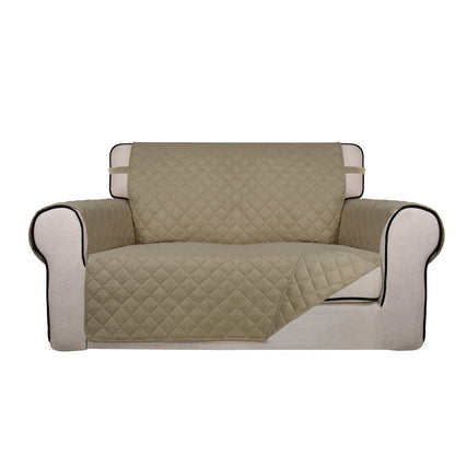 Reversible Quilted Sofa Cover