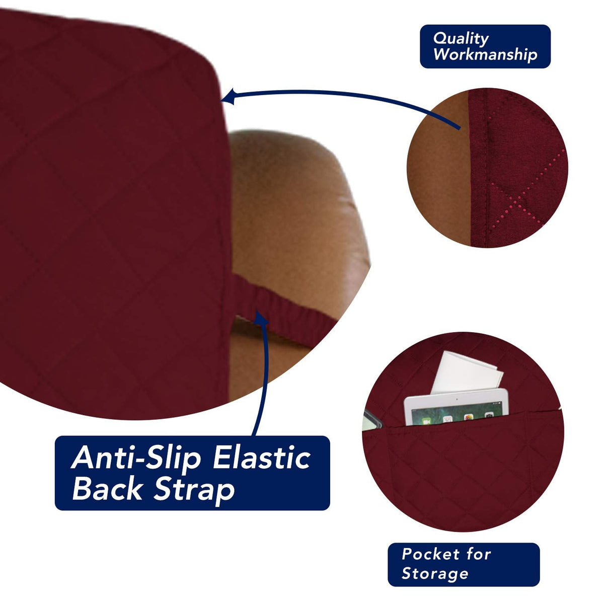 Reversible Recliner Chair Covers Couch Covers for Dogs