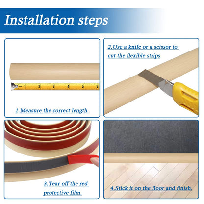 Carpet Transition Strip Self Adhesive Floor Transition Strip