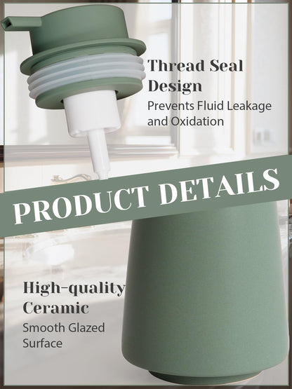 Ceramic Foaming Soap Dispenser
