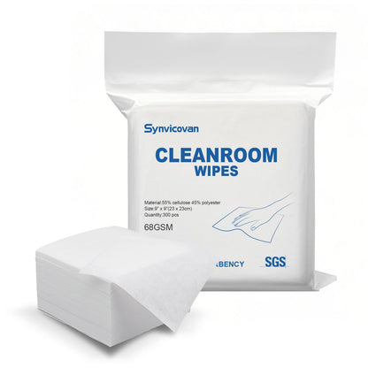 Cleanroom Wipes 9"x9" (300 Count)