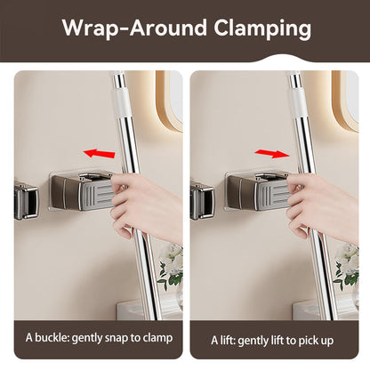 3 Pack Heavy Duty Mop Holder Wall Mount (3 Count)