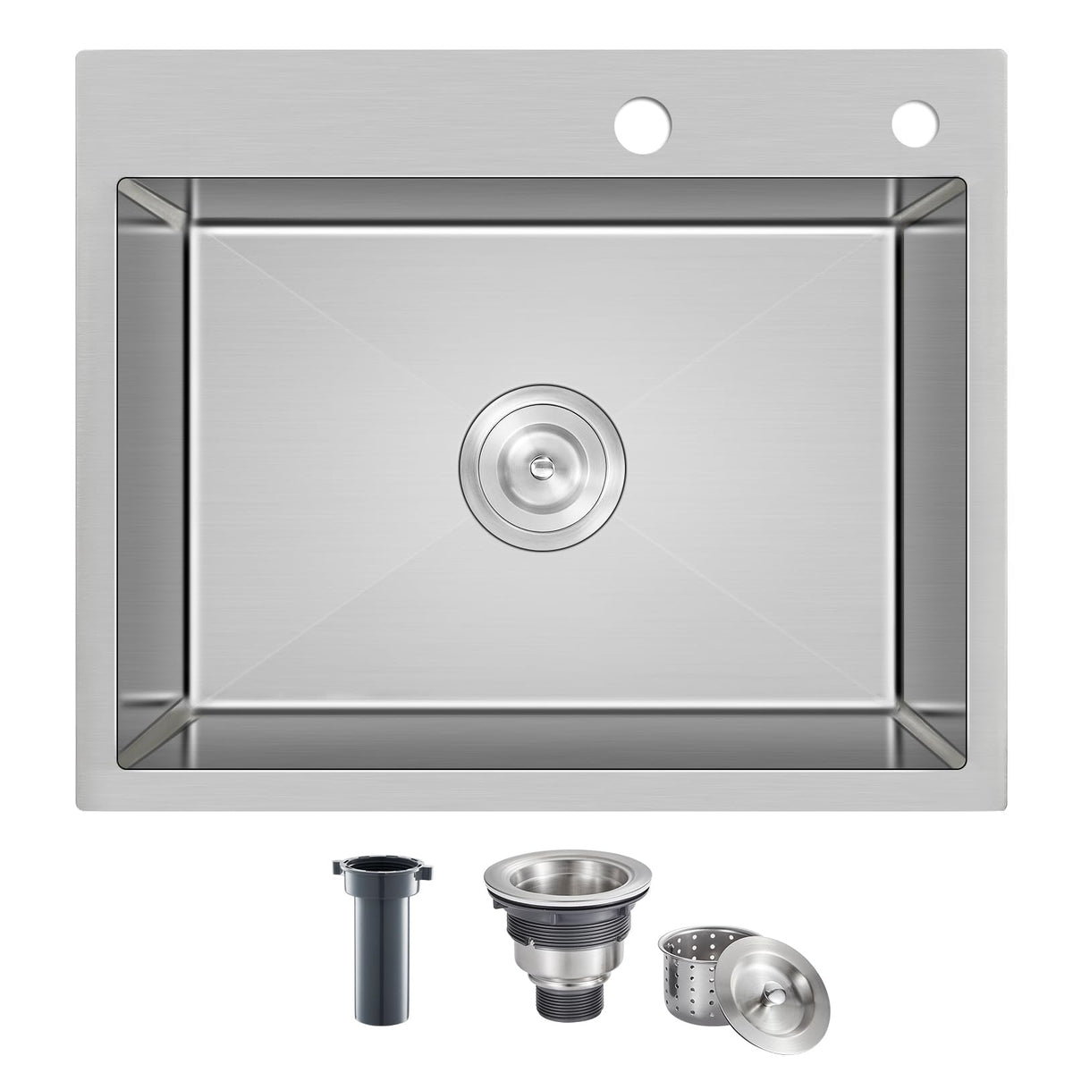 25x18 Inch Kitchen Sink Drop in