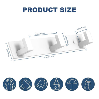 Stainless Steel Wall Coat Rack