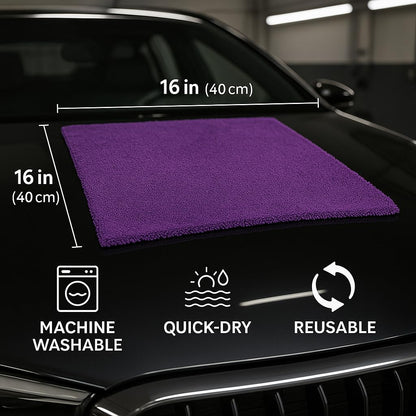 Paks Edgeless Microfiber Towels 4 (3 Count)