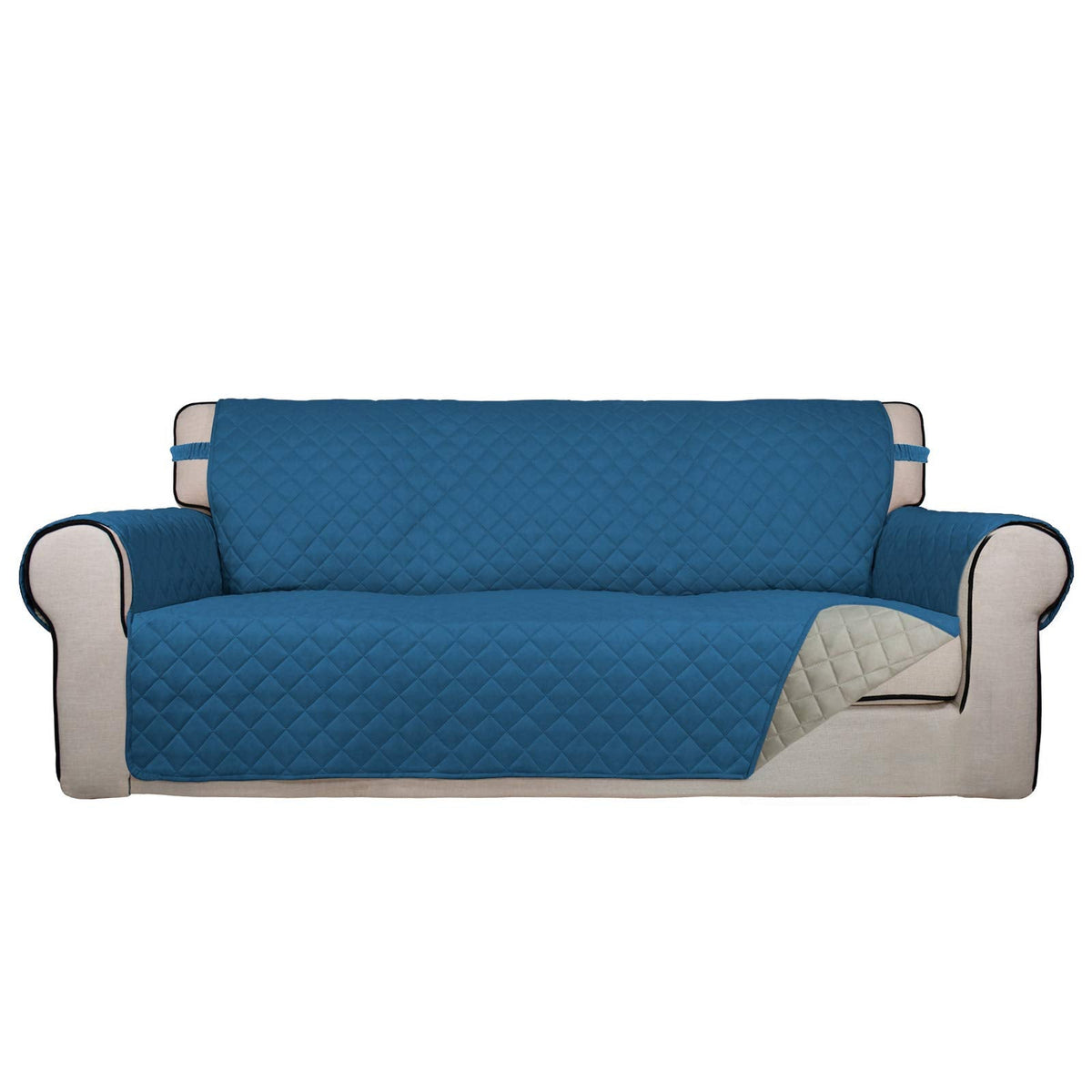 Reversible Quilted Sofa Cover