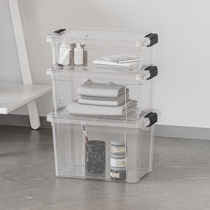 Mini Deep Storage Organizer Bin with Lid X