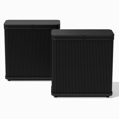 Tambour Waste Bin (2 Count)
