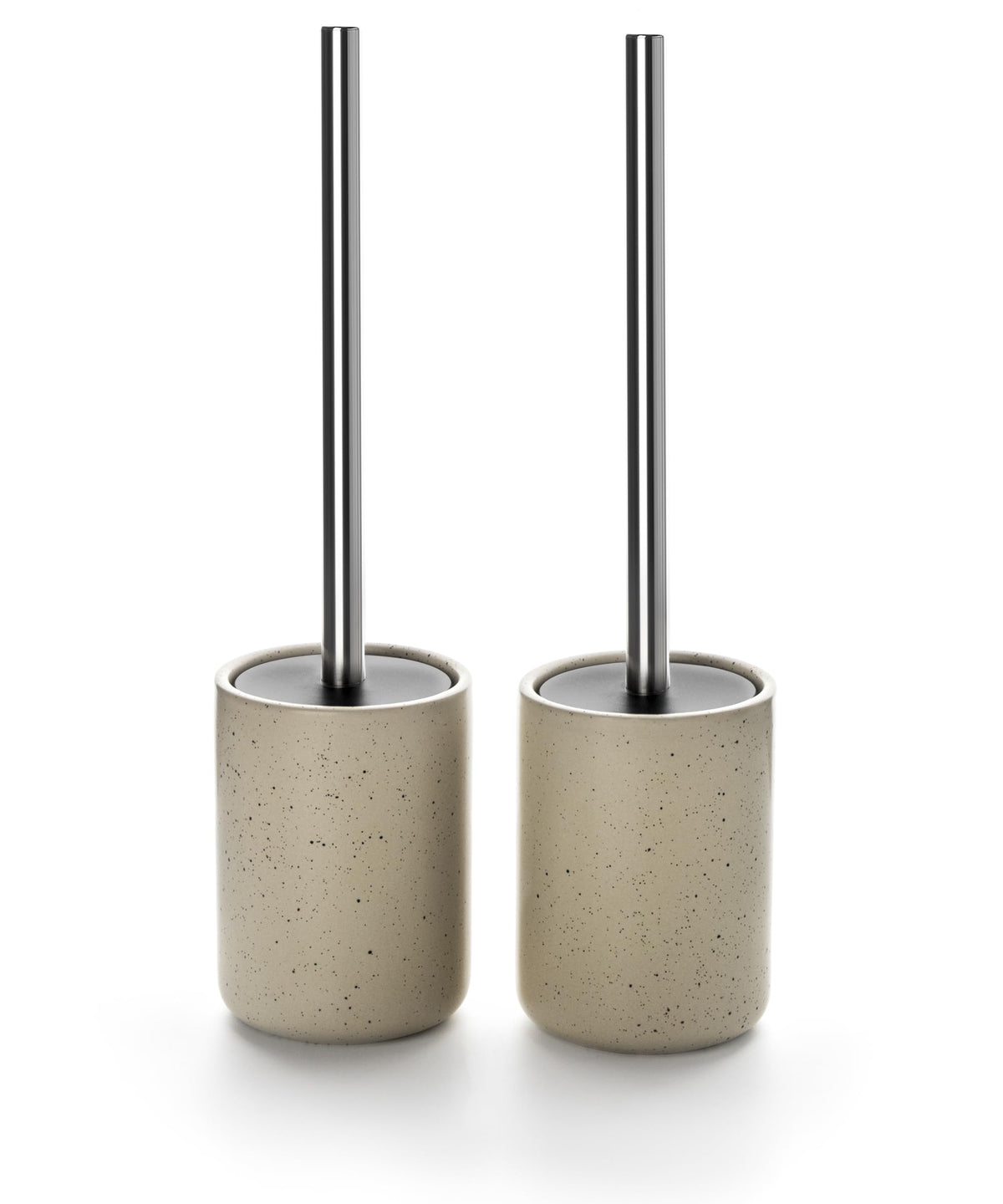 Ceramic Toilet Brush and Holder Set (2 Count)