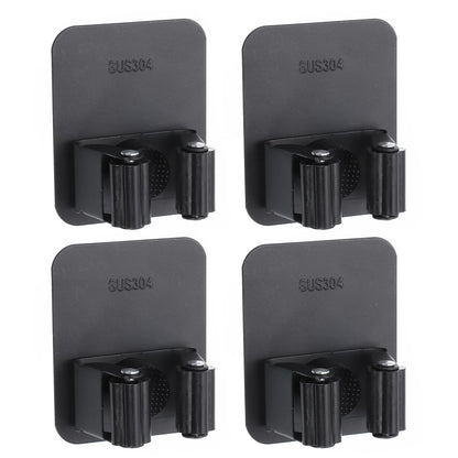 4pcs Mop Broom Holder Wall Mount