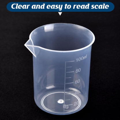 Plastic Measuring Cups (15 Count)