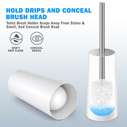 Toilet Brush and Holder (2 Count)