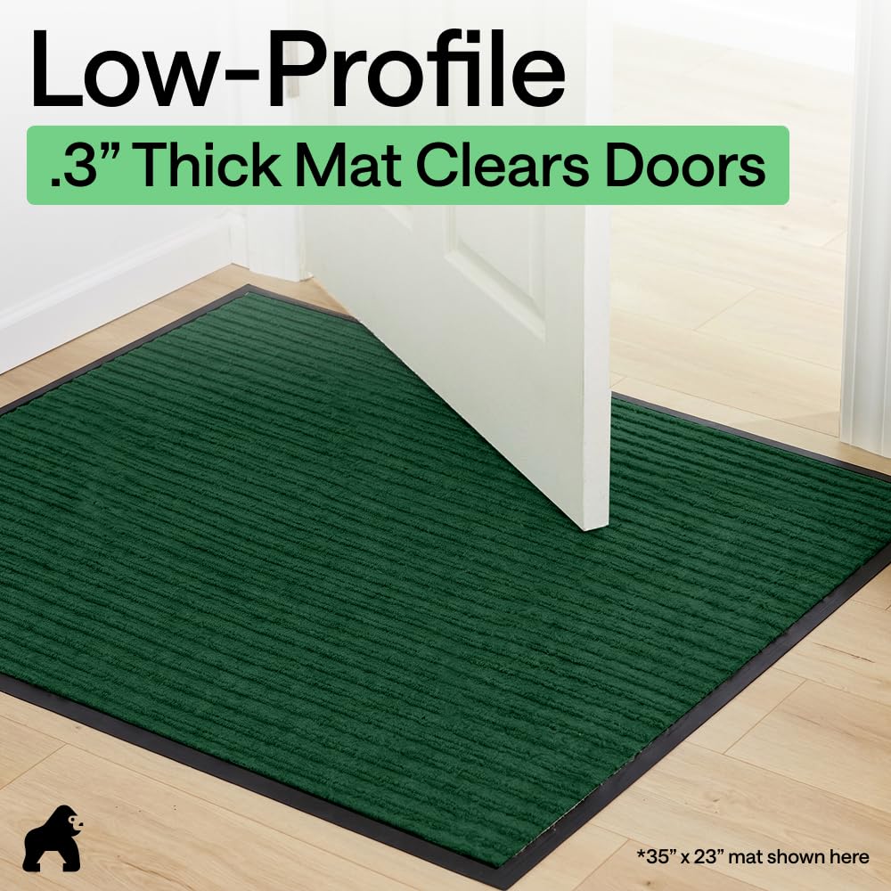 Waterproof Traffic Guard Door Mat (2 Count)