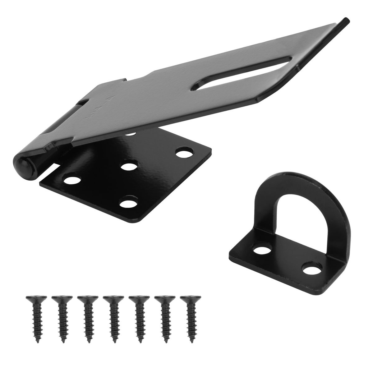 4" Door Padlock Safety Hasp Latch