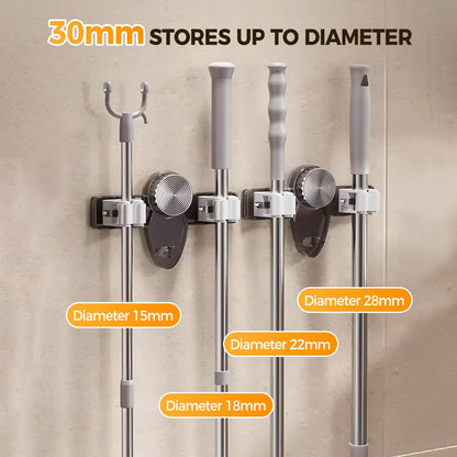 Broom Holder Mop Hanger
