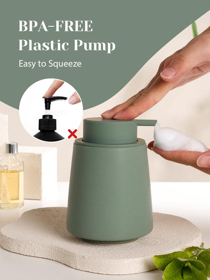 Ceramic Foaming Soap Dispenser