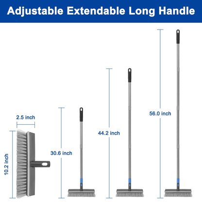 Deck Brush with 56" Long Handle