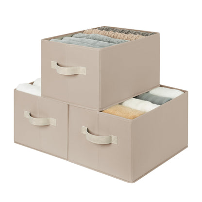 Closet Storage Bins (3 Count)