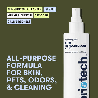 Pure Hypochlorous Acid Spray and Cleanser (4 Fl Oz)