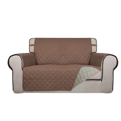 Reversible Quilted Sofa Cover