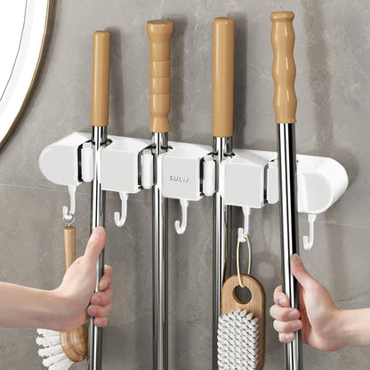 Broom Holder Wall Mount