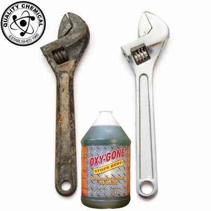 Oxy Gone Rust Remover and Metal Treatment (128 Fl Oz)