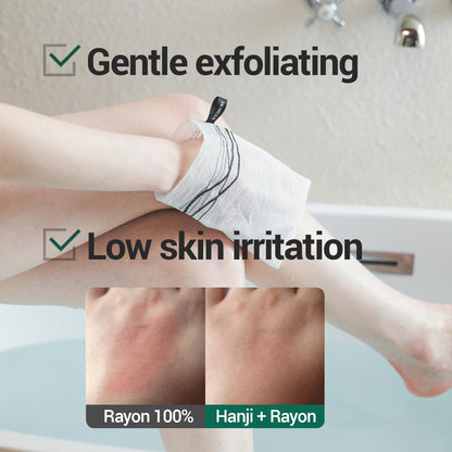 Korean Exfoliating Washcloth Towel 2Pcs (2 Count)