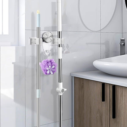 2 Pack Broom Holder Mop Hanger (2 Count)