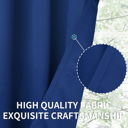 Blackout Curtains 54 Inch Length for Bedroom