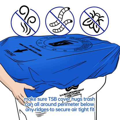 Outdoor Trash Can Lid Cover