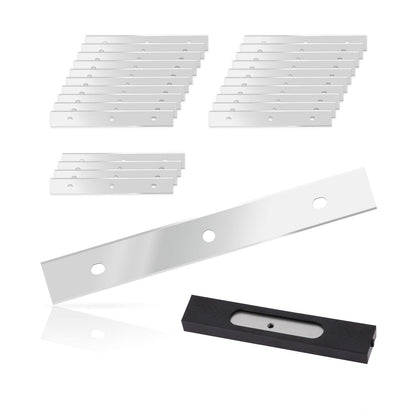 6 inch Razor Blades Paint Scraper Replacement Stainless Steel Blades for Window Scrapers
