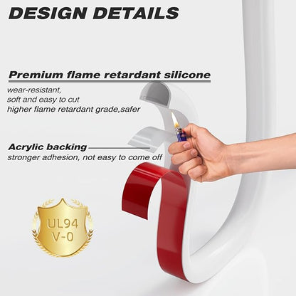 118”TV Cord Hider for Wall Mounted TV, Selfadhesive Wall Cable Hider for 1 Cord, Flexible Silicone White Cord Covers Wire Hiders for Cords on Wall,Babyproof Cable Concealer Raceway Management
