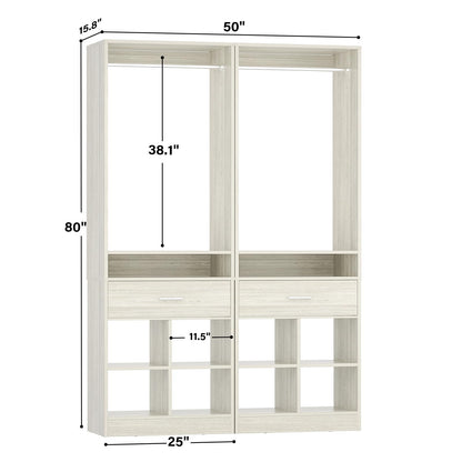 50" Closet System