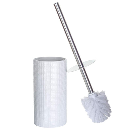 Estella White Toilet Brush Set
