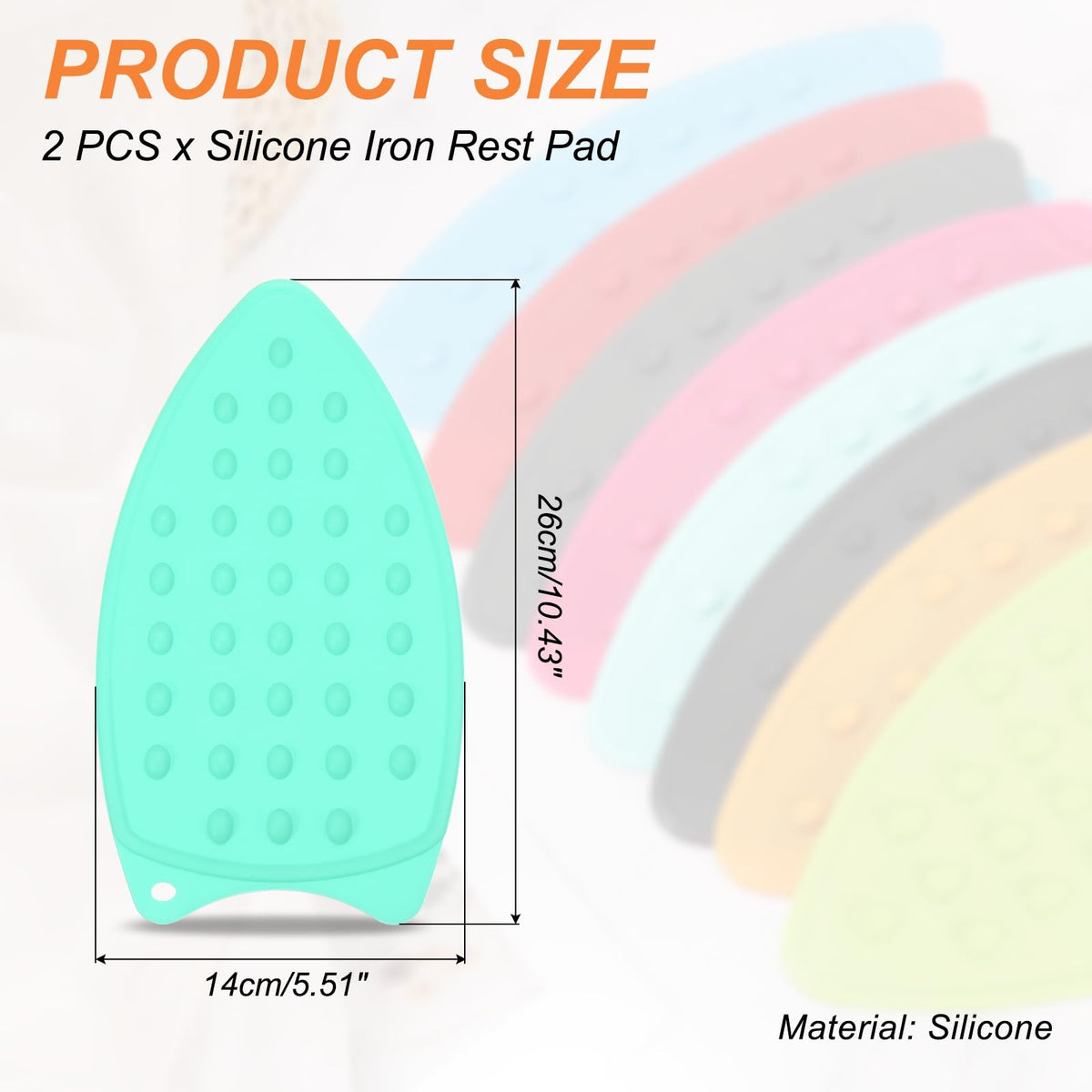 Silicone Iron Rest Pad (2 Count)