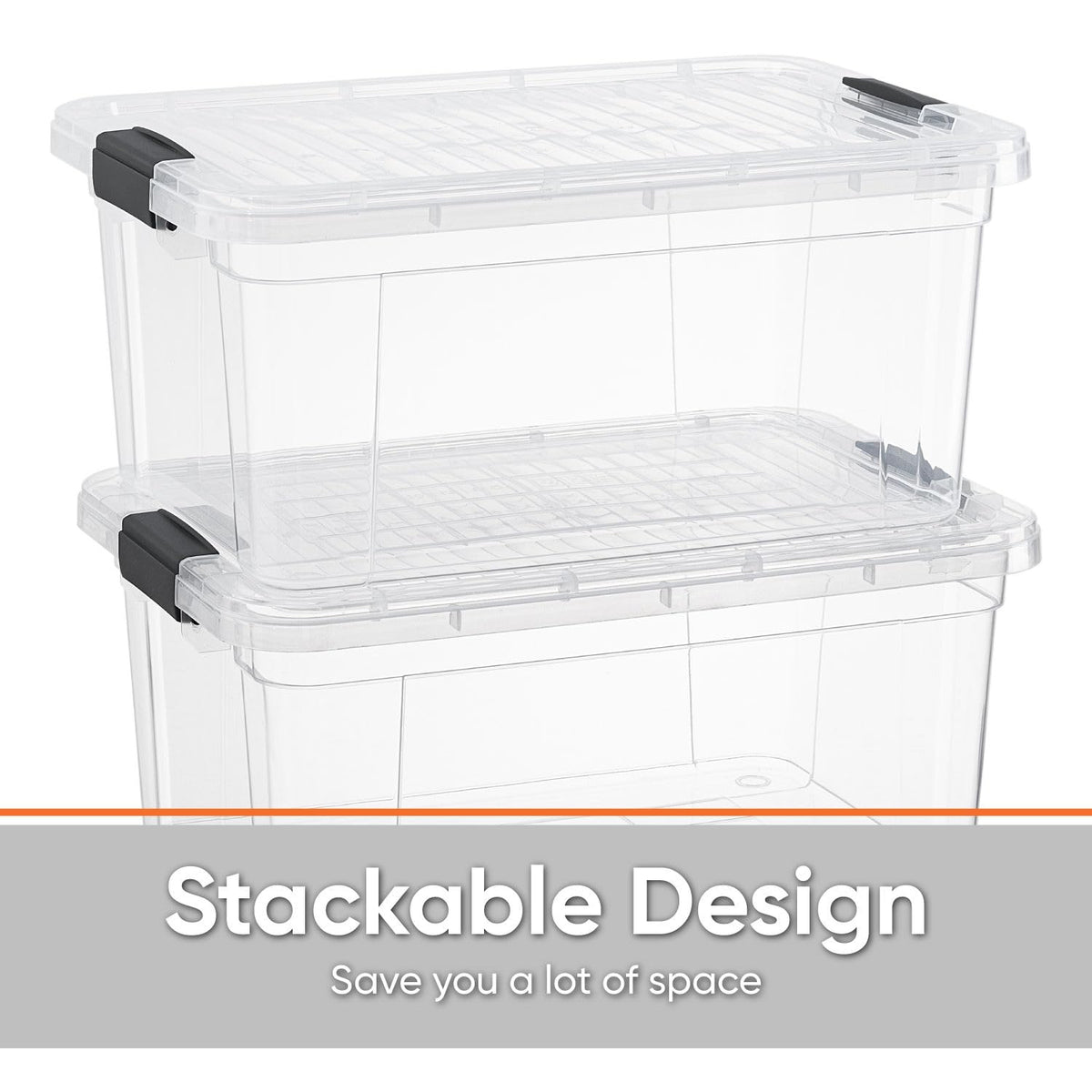 Storage Bins with Lids