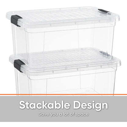 Storage Bins with Lids