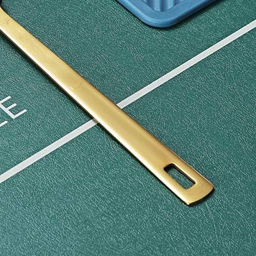 Berglander Gold Basting Brush, Kitchen Brush For Cooking With Titanium Gold Plating, Barbeque Brush, Pastry Brush, BBQ Brush, Dishwasher Safe, Easy to Clean