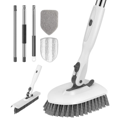 Tile Tub Floor Scrubber with V