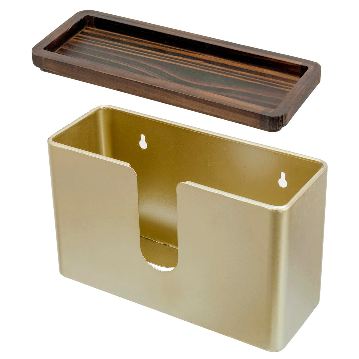 Gold Wall Mounted Paper Towel Holder