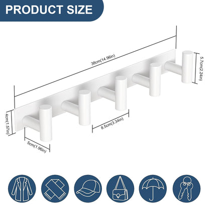2 Pack White Wall