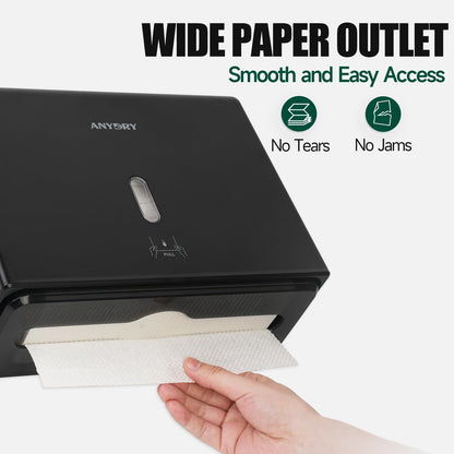200 Sheet Paper Towel Dispenser Wall Mount (200 Count)