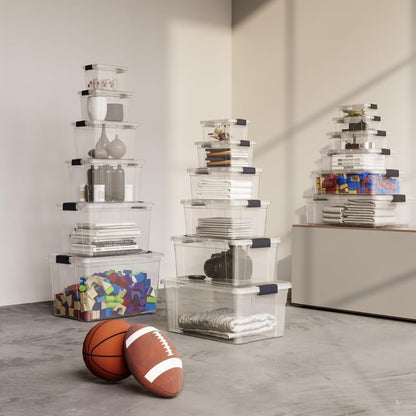 Clear Storage Box with Lid