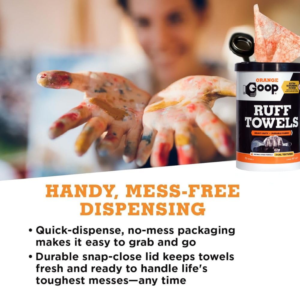 Heavy Duty Ruff Towels with Scrubbing Power (432 Count)