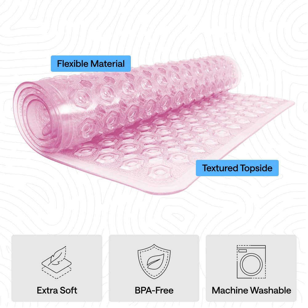 Patented Square Shower Stall Mat (3.06 Sq Ft)