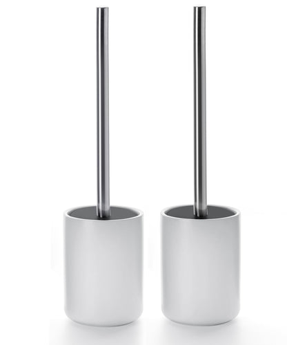Ceramic Toilet Brush and Holder Set (3 Count)