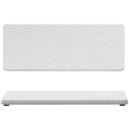 2PCS Beige Bathroom Sink Vanity Trays (2 Count)