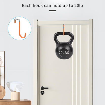 Over the Door Hooks (4 Count)